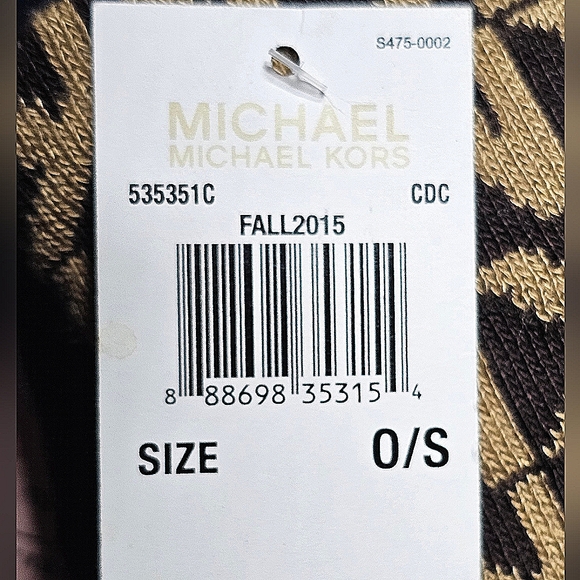 MICHAEL Michael Kors - Brown Logo Knitted Winter Gloves - Picture 2 of 2